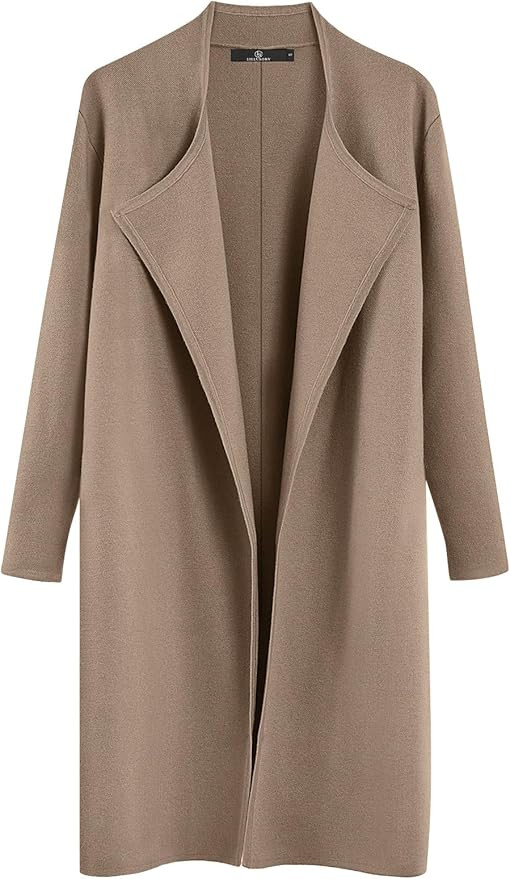 LILLUSORY Women's Long Cardigan Sweaters Oversized Fall Dressy Coatigan Jackets Trendy Knit Winte... | Amazon (US)