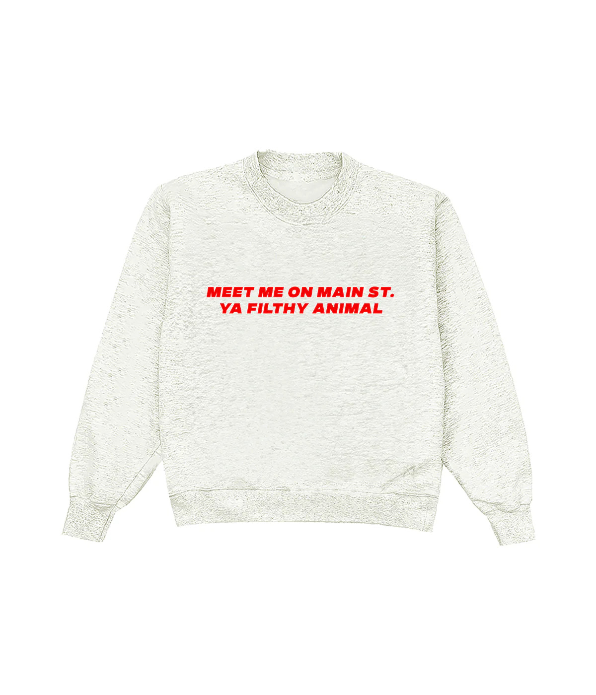 Meet Me On Main Ya Filthy Animal Crewneck | Shop Kristin Jones