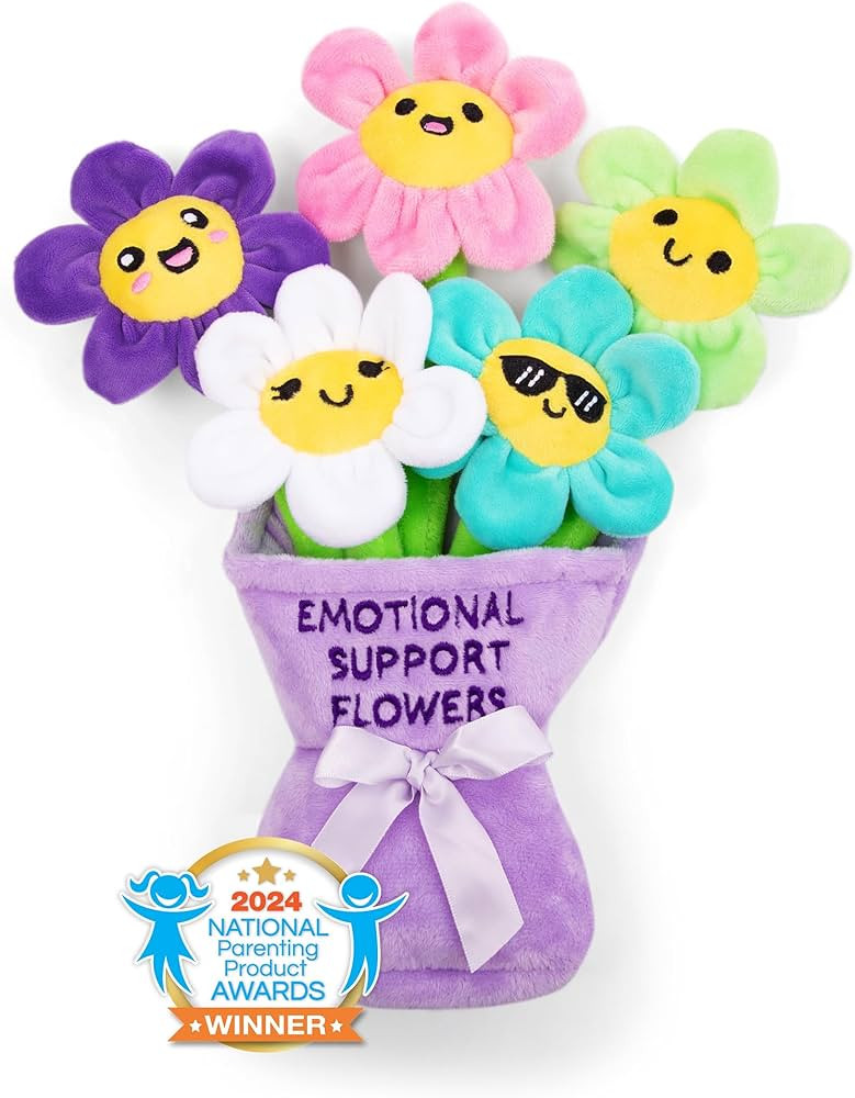 What Do You Meme? Emotional Support Flowers - Plush Flowers, Flower Plushies | Amazon (US)