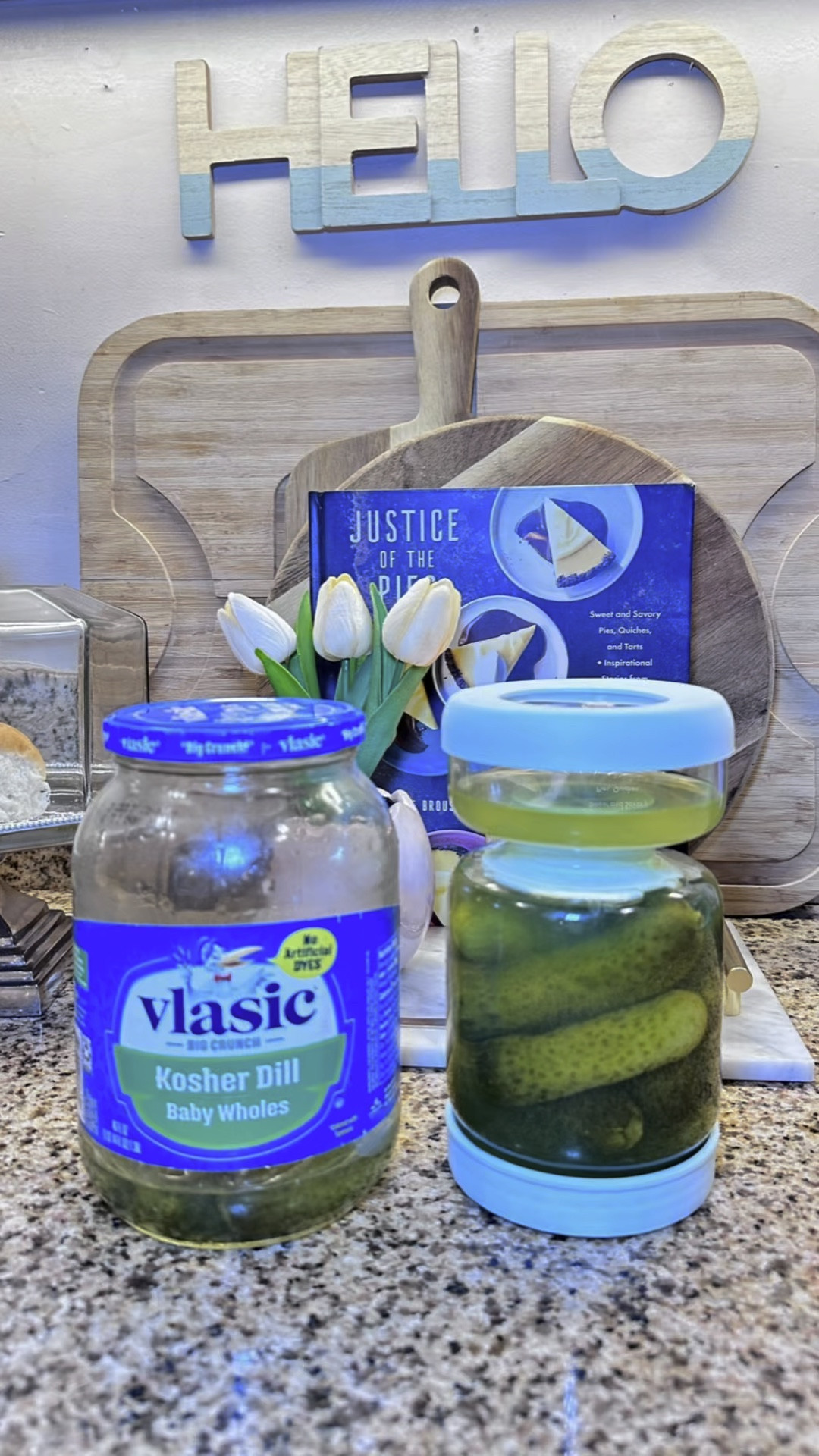 Hour glass pickle jar 

#LTKxPrime #LTKhome #LTKsalealert