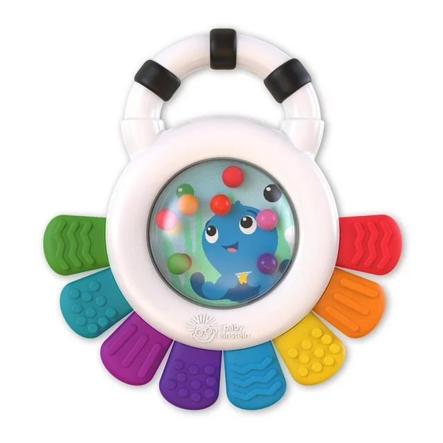 Baby Einstein Outstanding Opus the Octopus Chillable Baby Rattle & Teether Sensory Toy, Unisex, M... | Walmart (US)