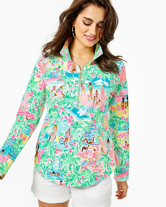 UPF 50+ Skipper Round Hem Popover | Lilly Pulitzer