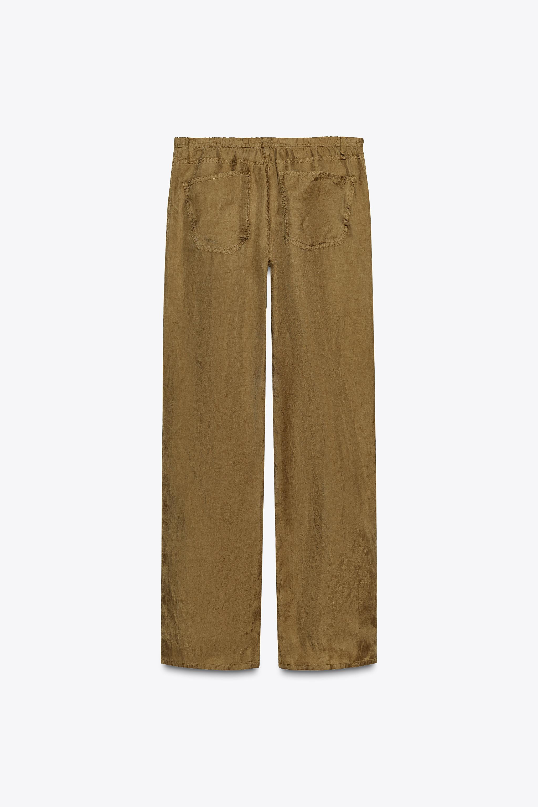 TIED PAJAMA PANTS | Zara US