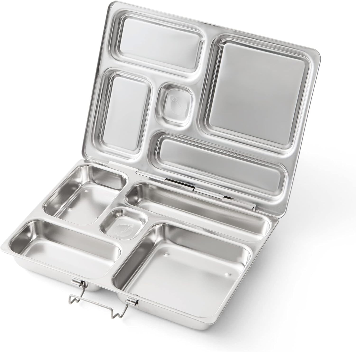 PlanetBox ROVER Classic Stainless Steel Bento Lunch Box with 5 Compartments (P5000N) | Amazon (US)