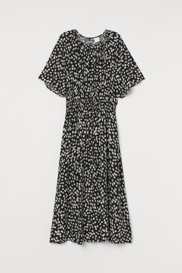 H & M - Calf-length Dress - Black | H&M (US + CA)