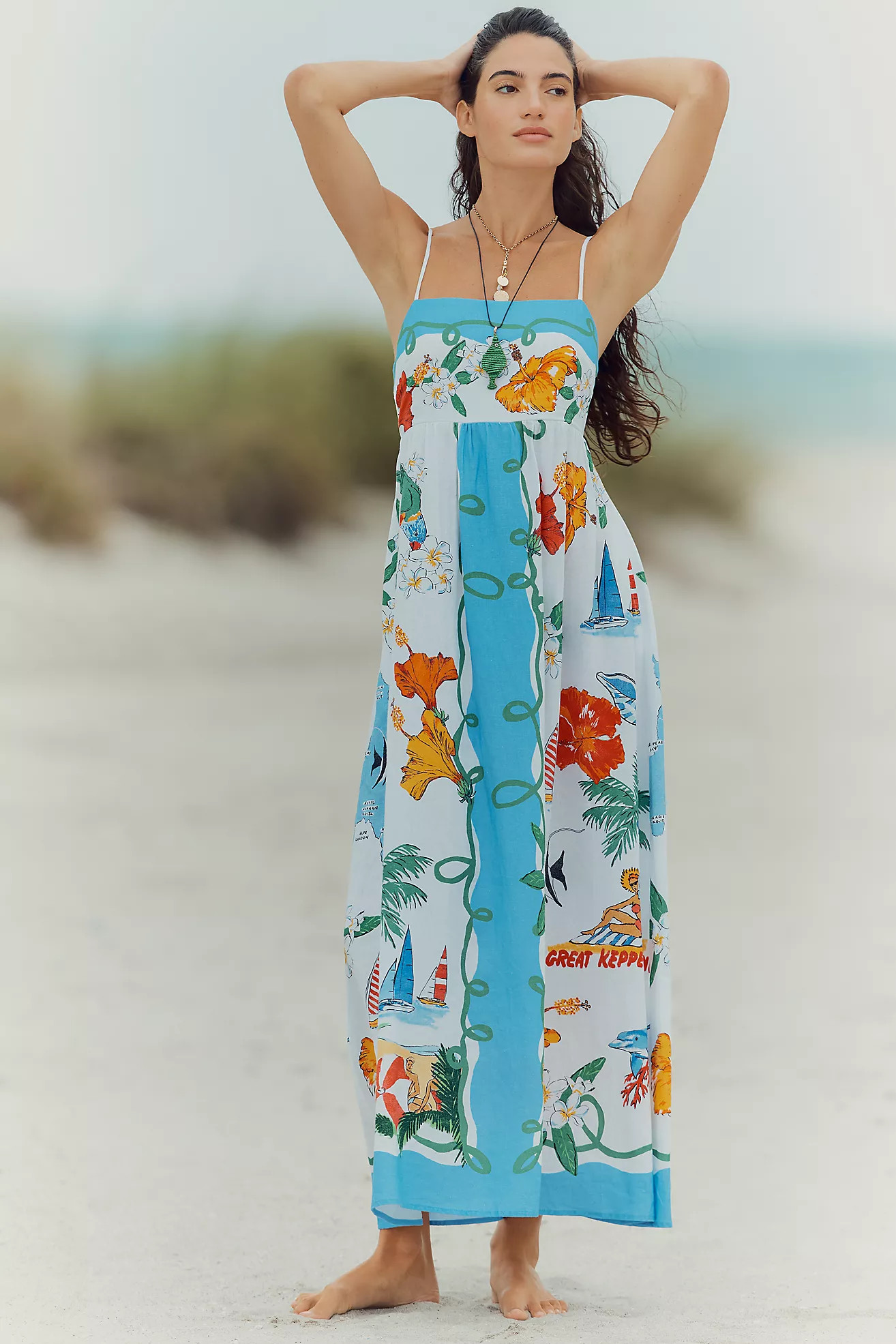 Seafolly Viva Vacation Maxi Dress | Anthropologie (US)