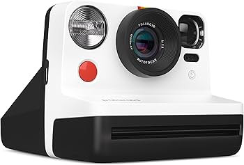 Polaroid Now 2nd Generation I-Type Instant Film Camera - Black & White (9072) | Amazon (US)
