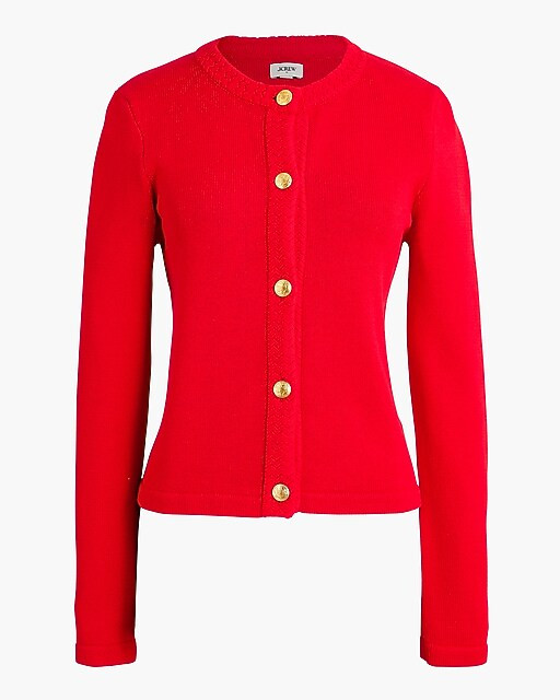 Cotton cardigan sweater lady jacket | J.Crew Factory