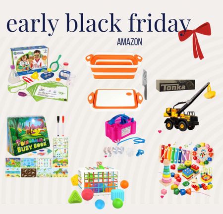 Early Black Friday deals on Amazon! Amazing deals on Montessori toddler toys, balloon pump, and even a great bbq prep cutting board for your husband!

#LTKkids #LTKHoliday #LTKsalealert