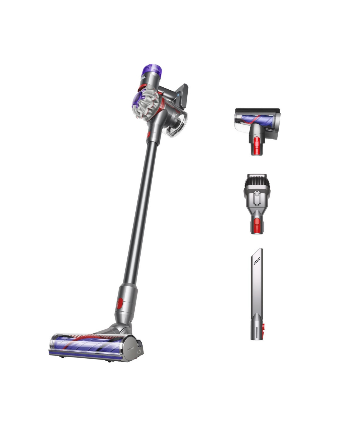 Dyson V8 Cordless Vacuum - Silver/nickel | Macy's