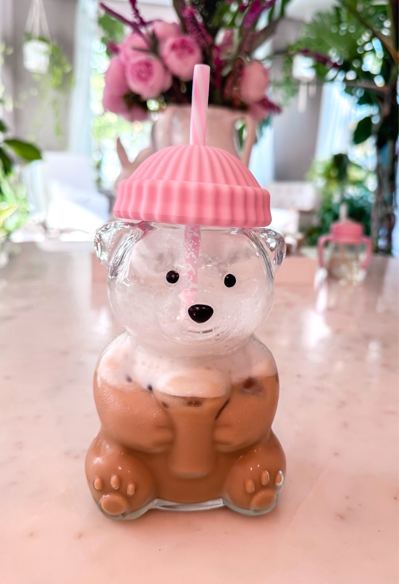 Viral Starbucks dupe Coffee cup, but make it pink! 🎀 My favorite coffee cup for sure! The glass is nice and thick and holds so much coffee! ☕️ 


Home finds, Amazon home finds, coffee cup, coffee cup, iced coffee, home finds, coffee bar, coffee station, ice coffee cup, travel coffee cup, glass coffee cups, summer finds, summer 2026

#LTKHome #LTKmomlife