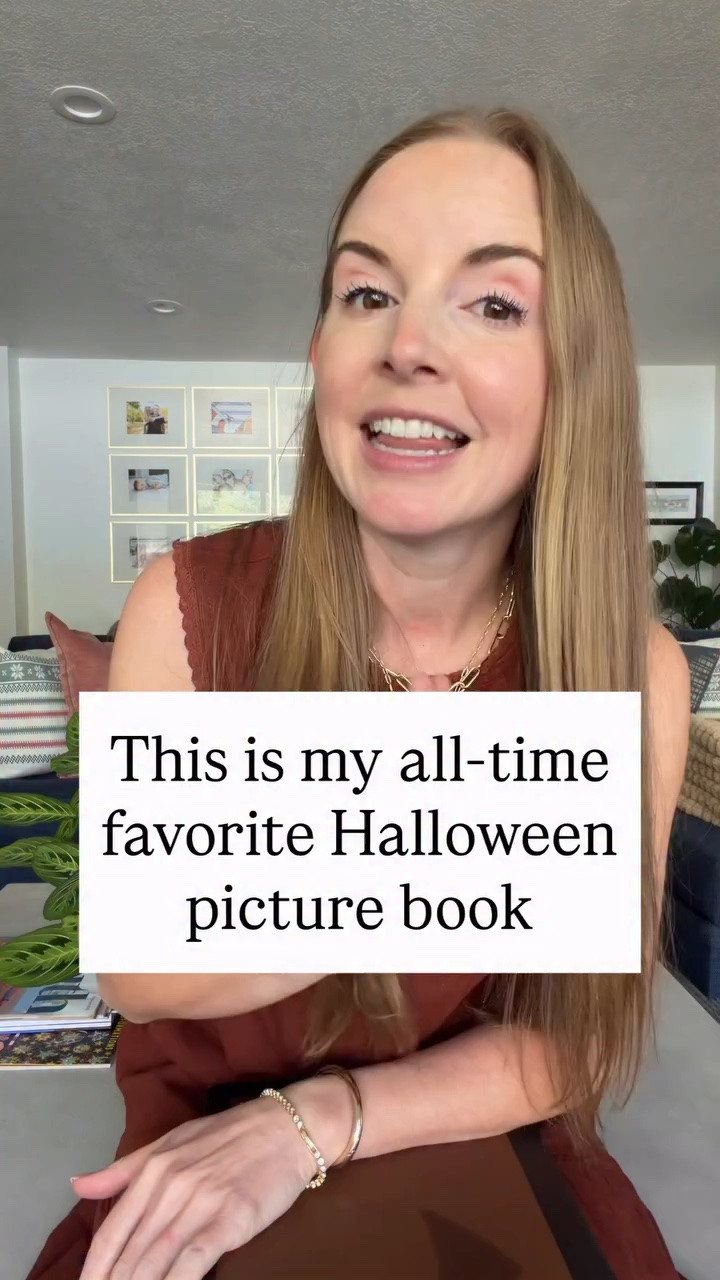 I think we only owned about three Halloween picture books when I was growing up, but I’m SO GLAD this was one of them because it’s just unbeatable 

Clever, beautiful, and one you want to read over and over again

#LTKKids #LTKSeasonal