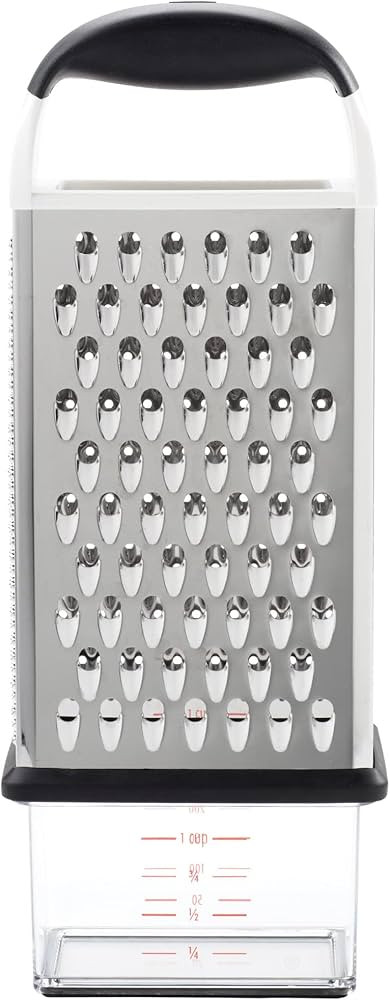 OXO Good Grips Box Grater Silver, 1 EA | Amazon (US)