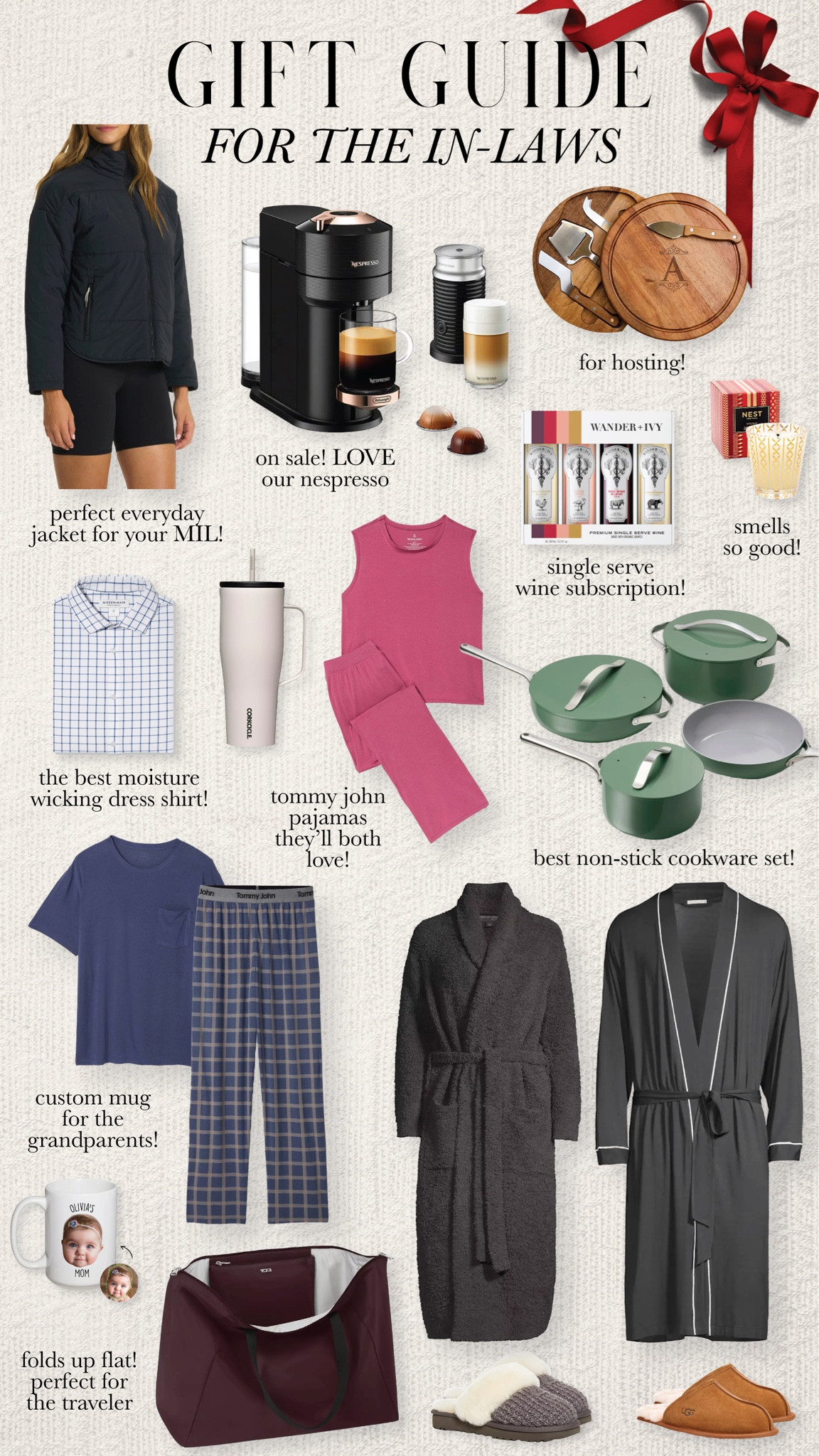 gifts both your in-laws will love! 🎁


#giftguide2023 #giftguide #giftsforher #giftsforhim #giftsforinlaws #giftsformom #giftsfordad #giftsforgrandma #giftsforgrandpa

#LTKGiftGuide #LTKHoliday #LTKSeasonal