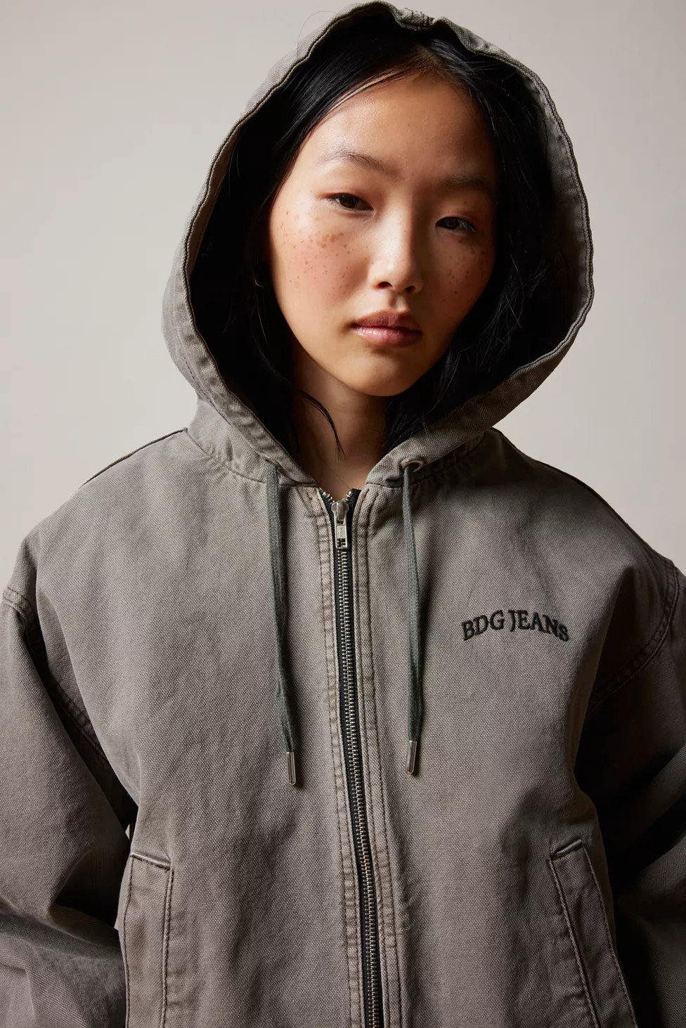 BDG Mini Sk8 Canvas Hooded Jacket | Urban Outfitters (US and RoW)