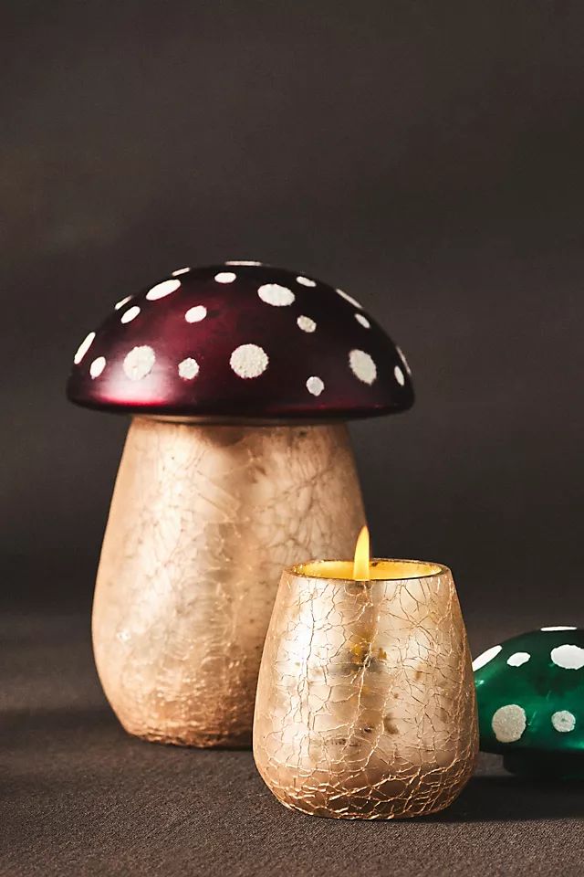 Amanita Mushroom Candle | Anthropologie (US)