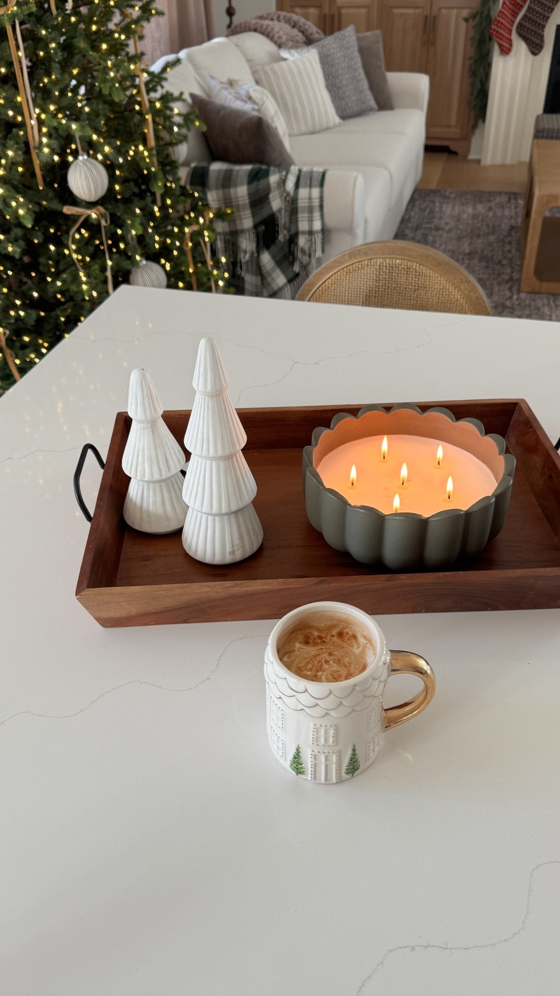 This target candle is the best and so gorgeous!! Linking a single tray and trees! Mug is from a small local business🎄

Holiday gifts, christmas gifts, gift ideas, homebody gift, Christmas gift

#LTKHoliday