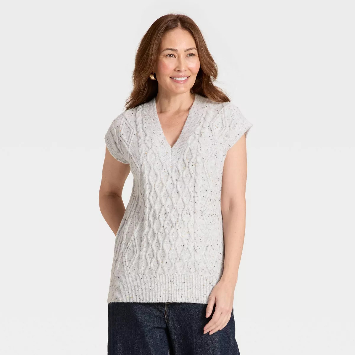 Women's Cable Sweater Vest - Universal Thread™ | Target