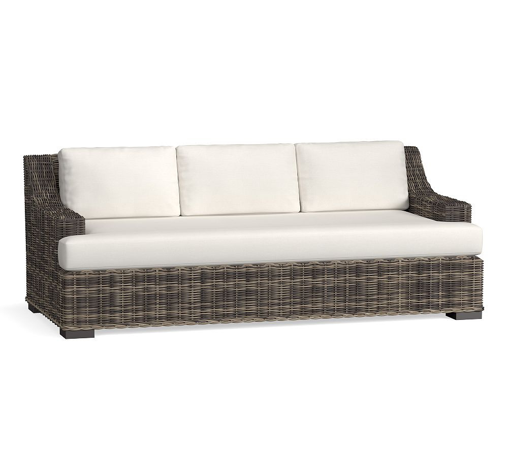 Huntington Slope Arm Sofa | Pottery Barn (US)