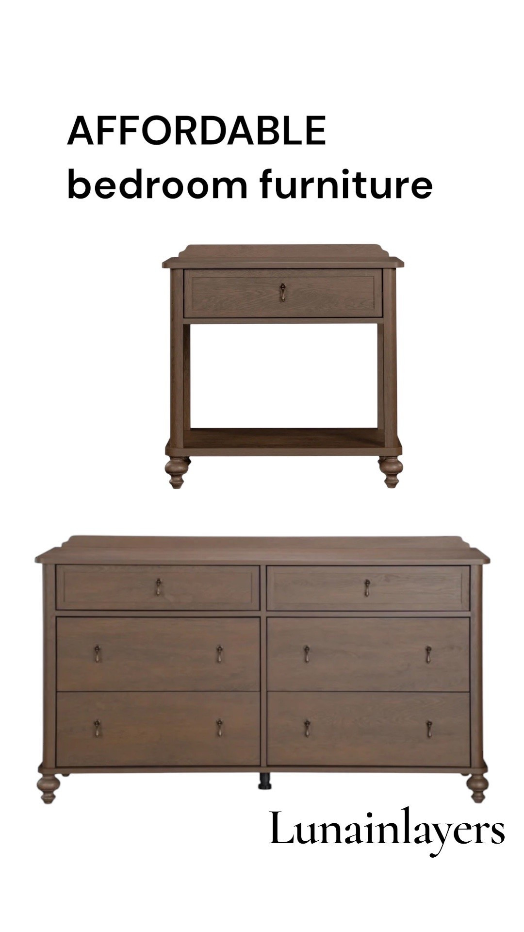 Bedroom furniture affordable bedroom furniture nightstand dresser

#LTKHome