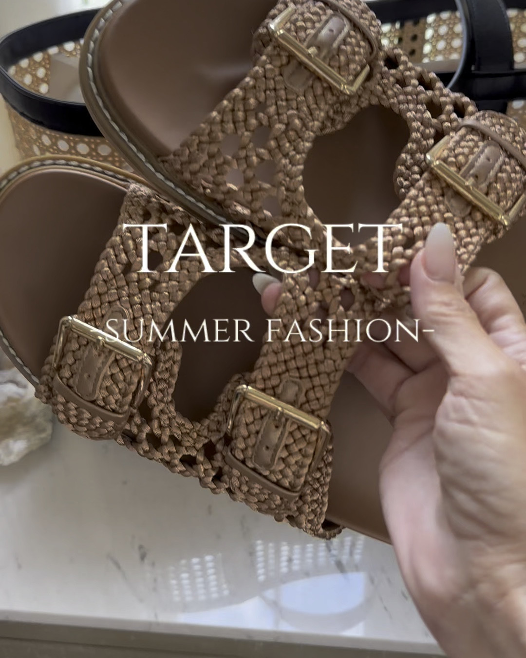Target summer steals!  I got trending summer shoes and bags for a deal! 

These sandals and crossbody will go with everything!  The sneakers have memory foam and don’t break the bank!  The cane bag is perfect for everyday, beach or pool vibes!  

Welcome to summer!  Are you ready?! 

#LTKFindsUnder50 #LTKOver40 #LTKShoeCrush