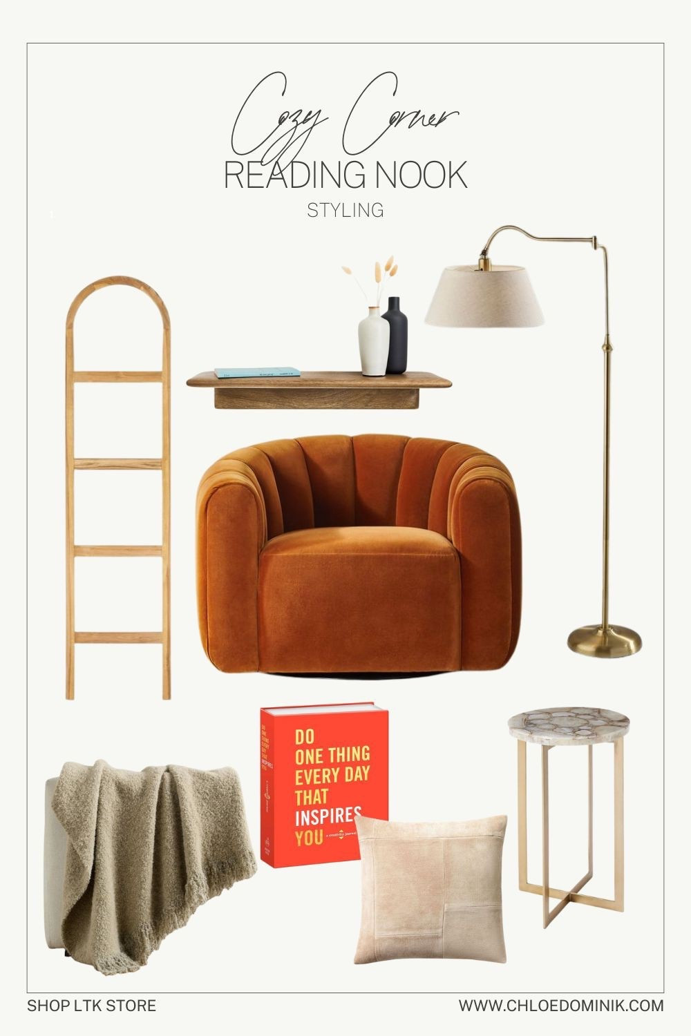 Cozy Corner Reading Nook Styling - Retro

#LTKHome