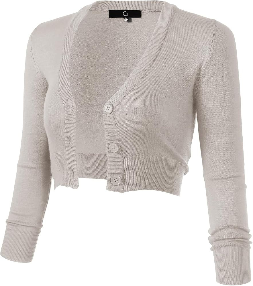 3/4 Sleeve, Button Down, Lightweight Knit Sweater | Amazon (US)