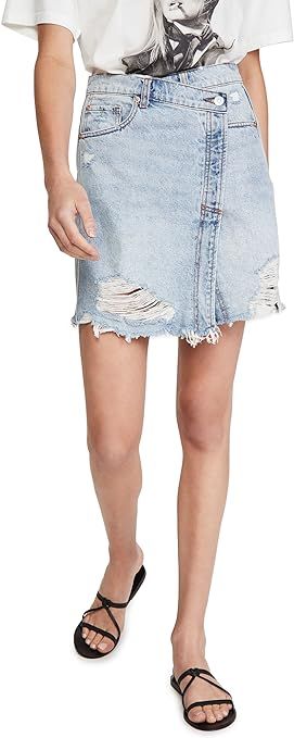 Free People Women's Parker Wrap Skirt | Amazon (US)