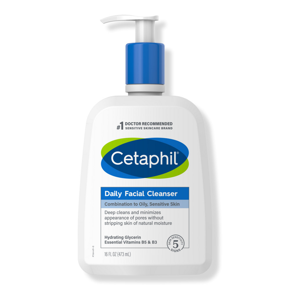 Cetaphil Daily Facial Cleanser, Face Wash for Sensitive Skin - 16.0 oz | Ulta