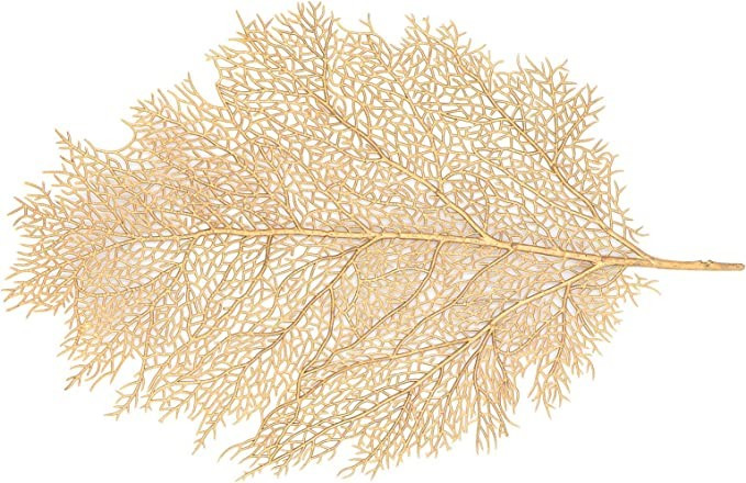 MLADEN Leaf Placemats,Stain Resistant WashableTable Mats,Non-Slip Place Mats Table Decoration Set... | Amazon (US)