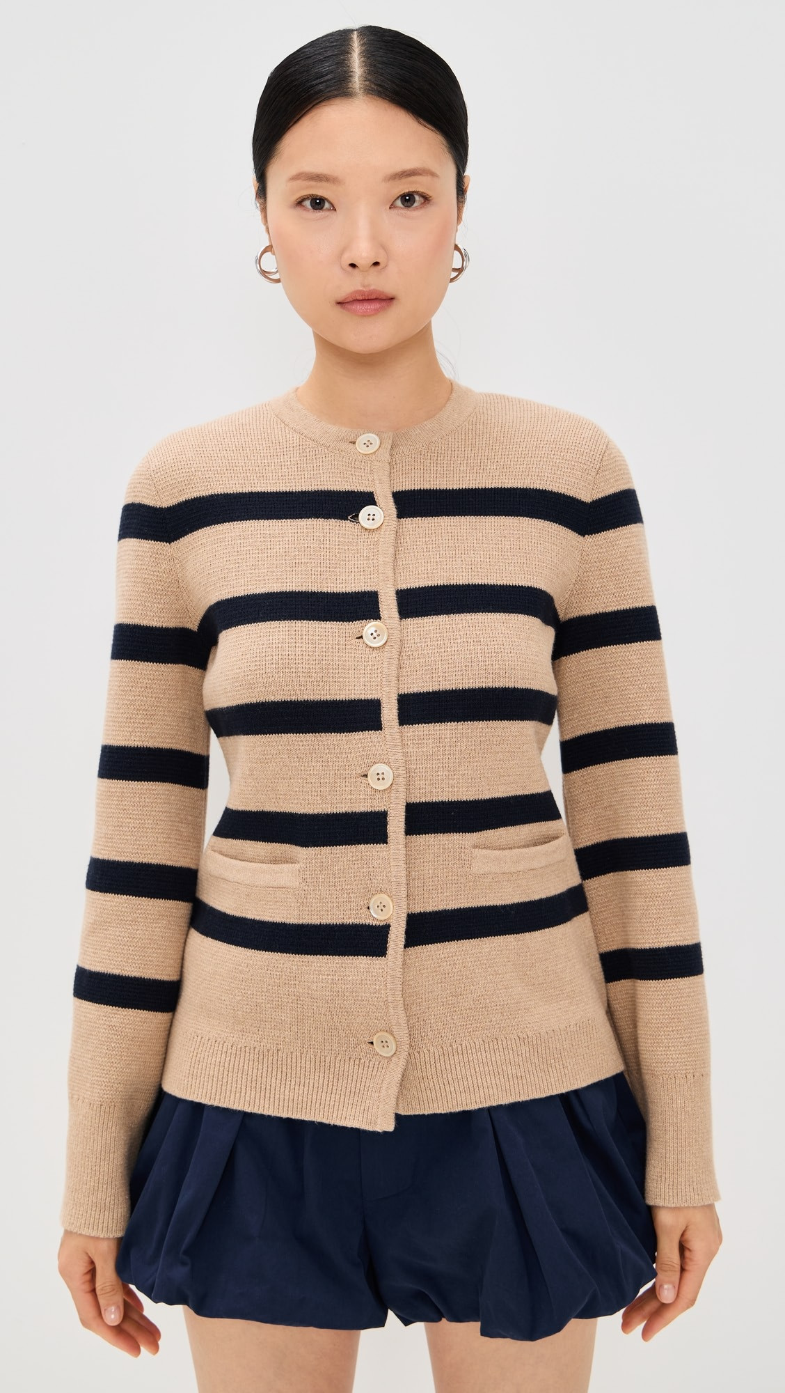 Provence Stripe Sweater Jacket | Shopbop