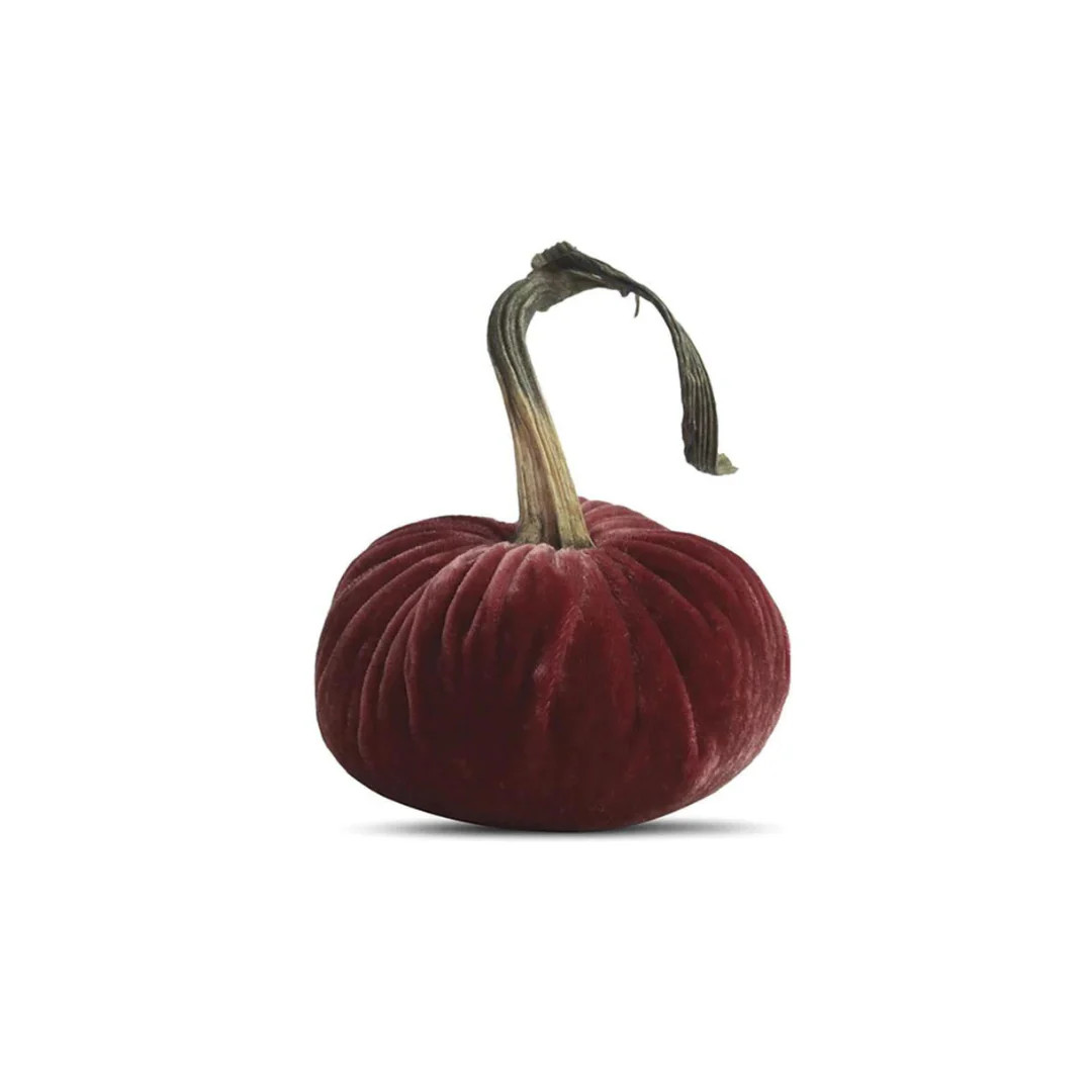 Pomegranate Velvet Pumpkin | Pink Antlers