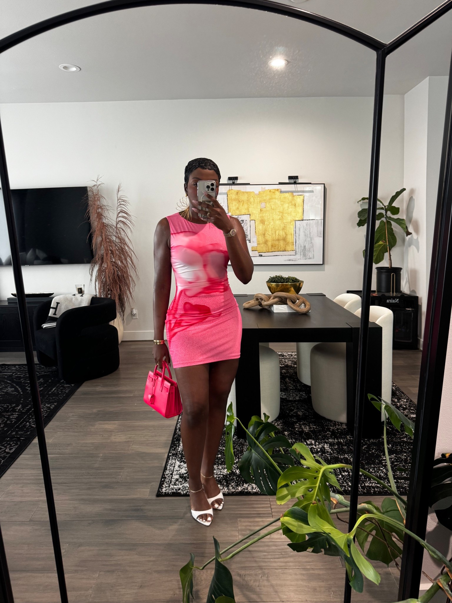 Dress is Fashionnova, but tagged some similar items 