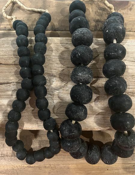 Styling must have - black glass beads 

#LTKstyletip #LTKhome #LTKfindsunder50