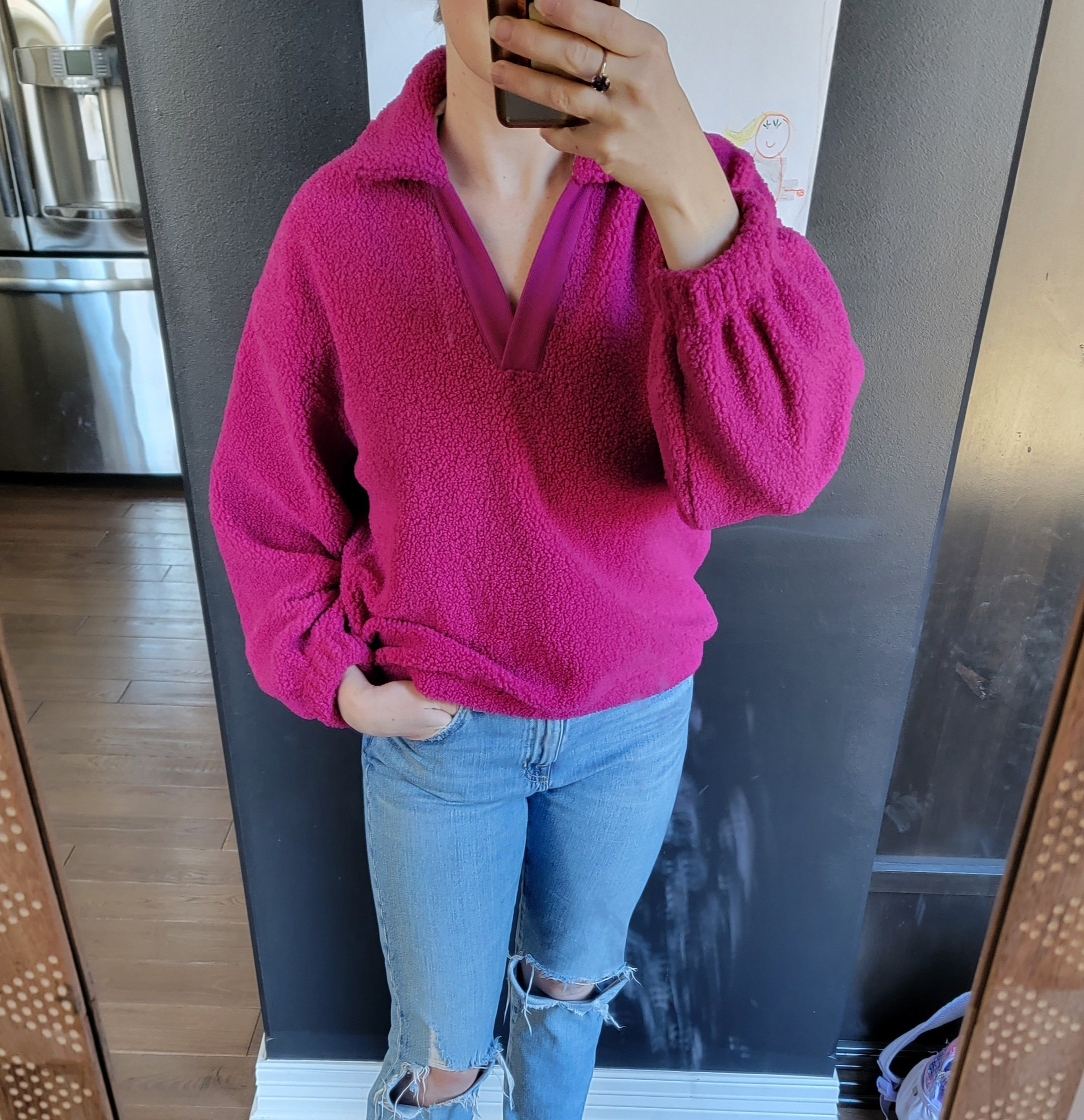 The perfect fuchsia sherpa pullover! 😍 a perfect match for hoc winters!Fuchsia, sherpa, pullover, winter style, women's sweater, hoc winter, hoc, house of colour, sprinter winter, cozy sweater 

#LTKSeasonal #LTKSpringSale #LTKsalealert
