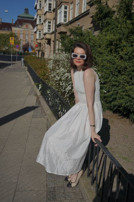 The perfect white summer dress 

#LTKeurope #LTKfit #LTKSeasonal
