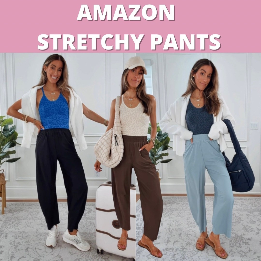 Scroll to shop. Amazon stretchy pants. Follow for more

#LTKfitnessgoals #LTKmomlife #LTKActive