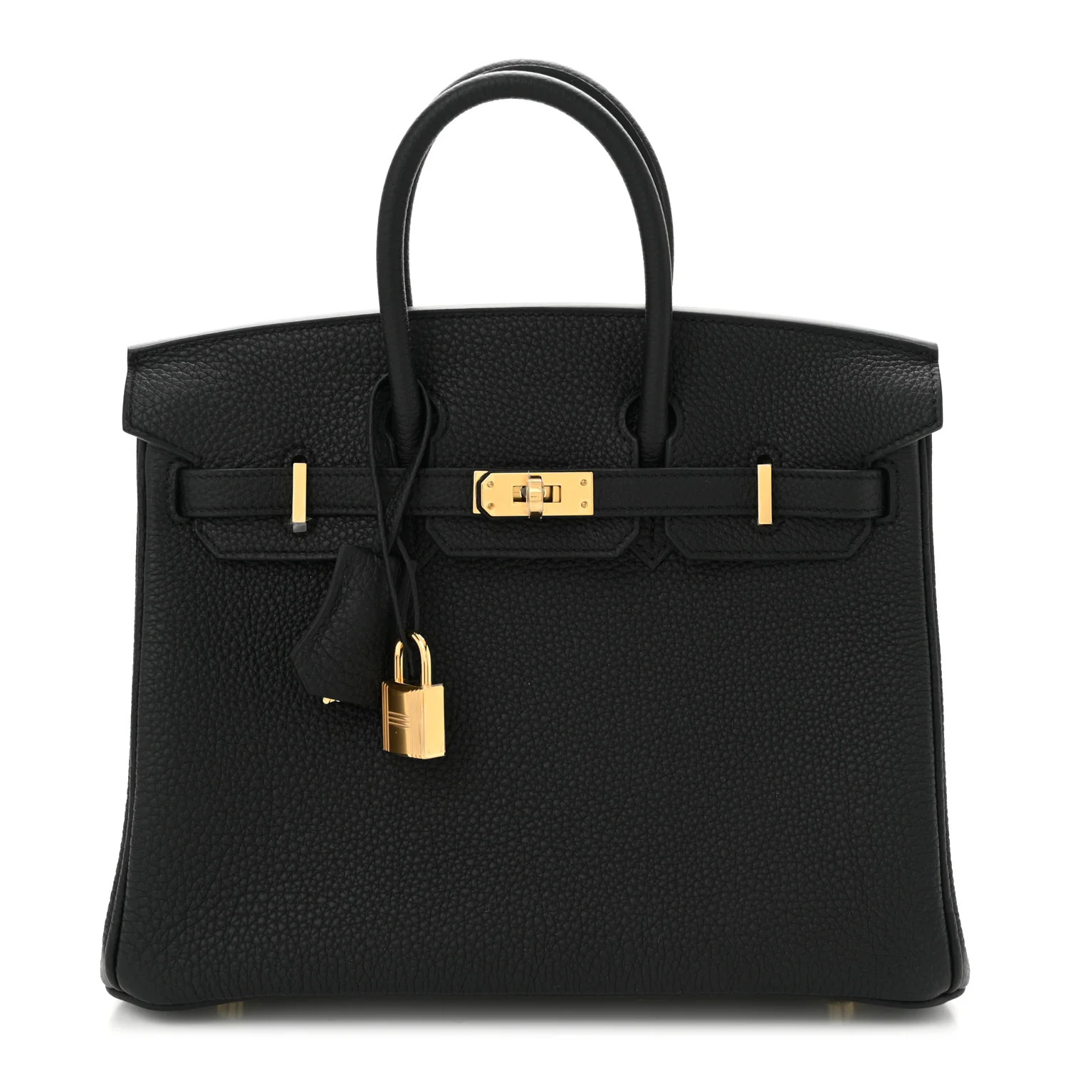 Hermes Togo Birkin 25 Black | FASHIONPHILE (US)