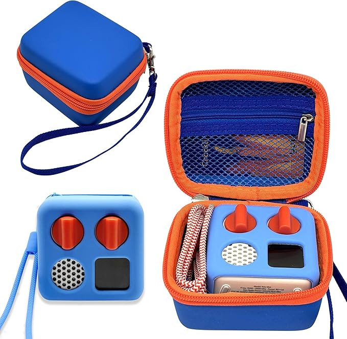 Travel Storage Case and Silicone Shell Cover for Yoto Mini Kids Audio & Music Player. Holder Bag ... | Amazon (US)