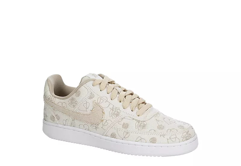 Nike Womens Court Vision Low Sneaker - Beige | Rack Room Shoes