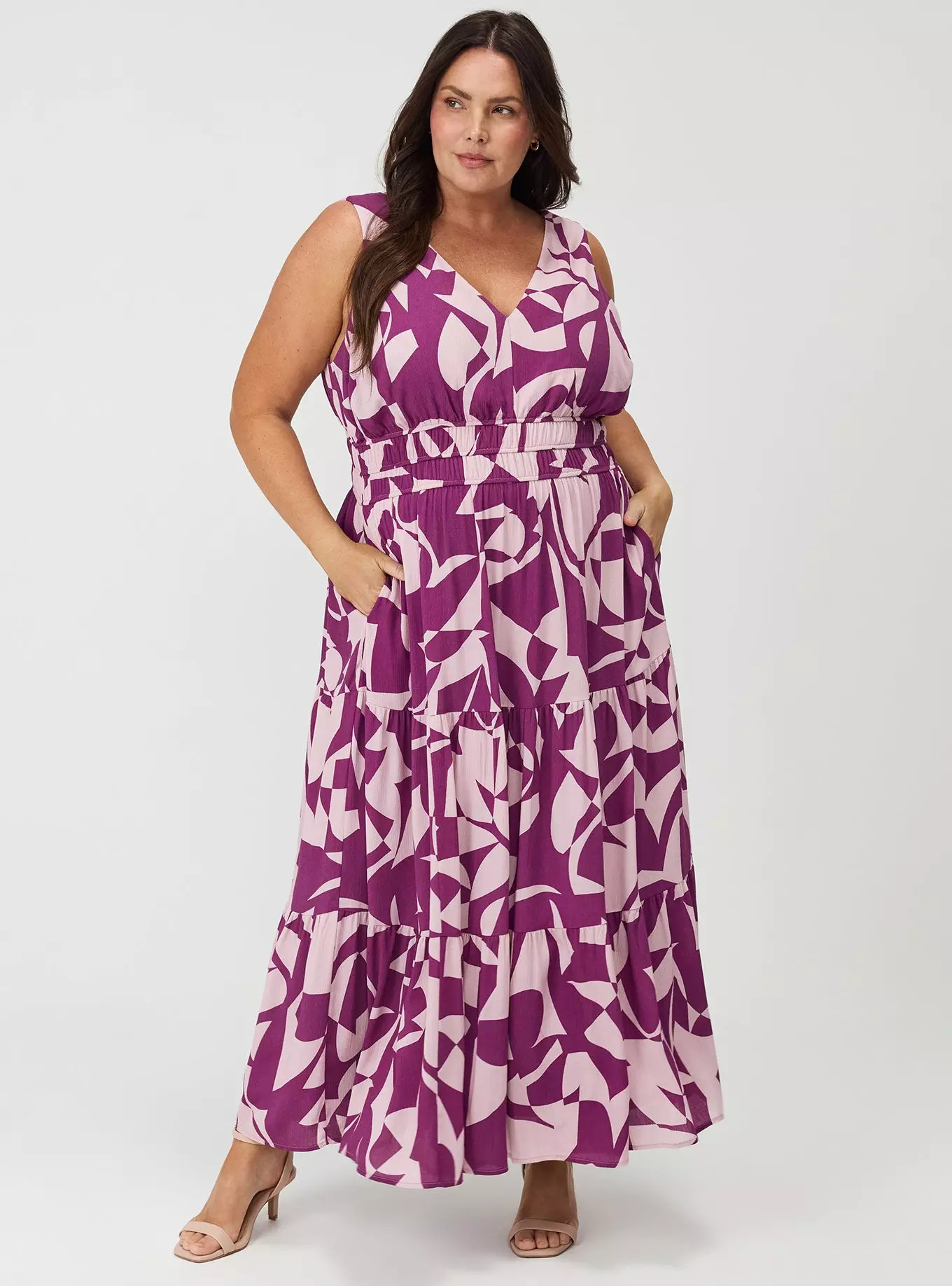 Tiered Gauze Maxi Dress | Torrid (US & Canada)