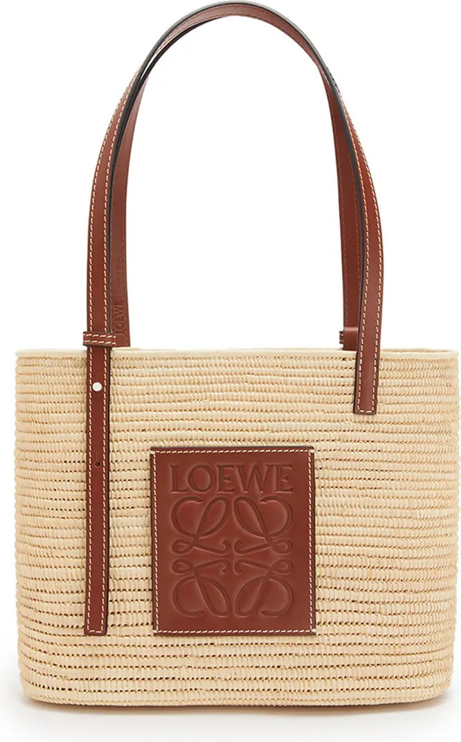 x Paula's Ibiza Small Raffia Square Bag | Nordstrom