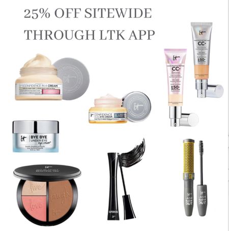 IT Cosmetics Spring Sale through LTK App.

#LTKbeauty #LTKsalealert #LTKSale