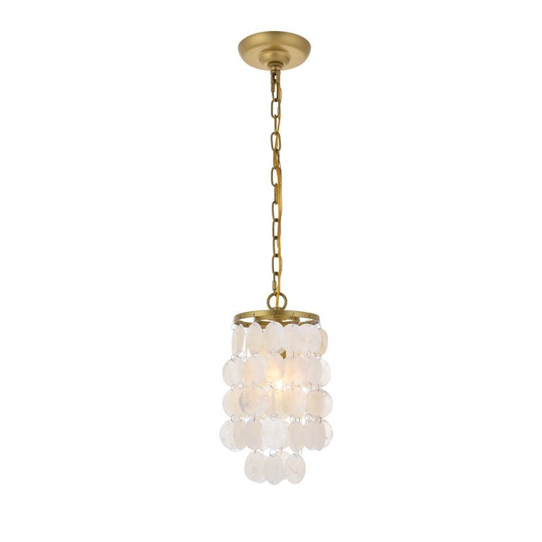 Selene 1 light Brass Pendant | Walmart (US)