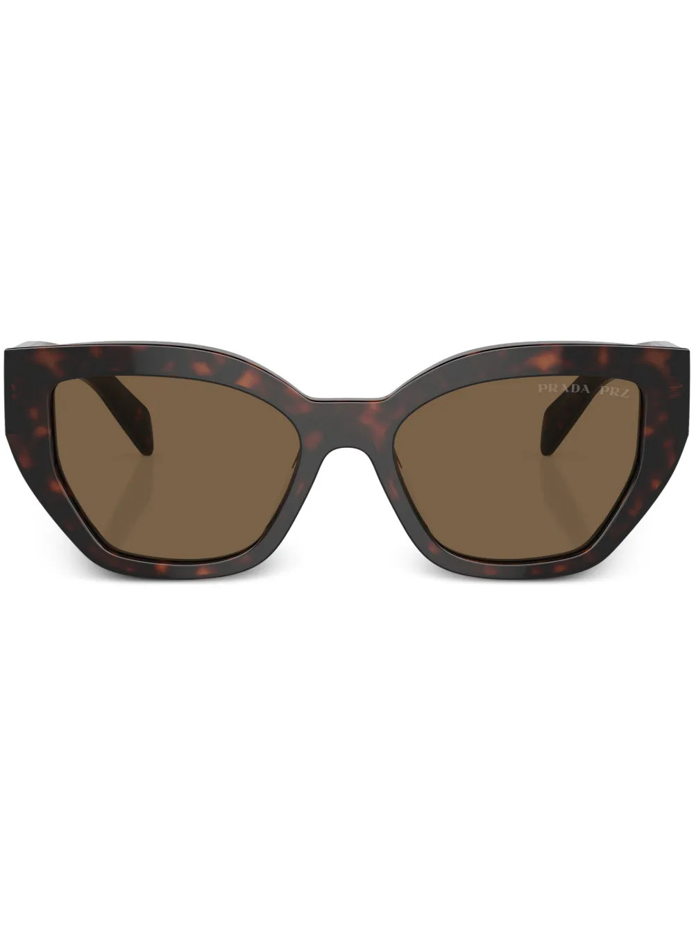 Prada Eyewear tortoiseshell-effect cat-eye Sunglasses | Brown | FARFETCH UK | Farfetch Global