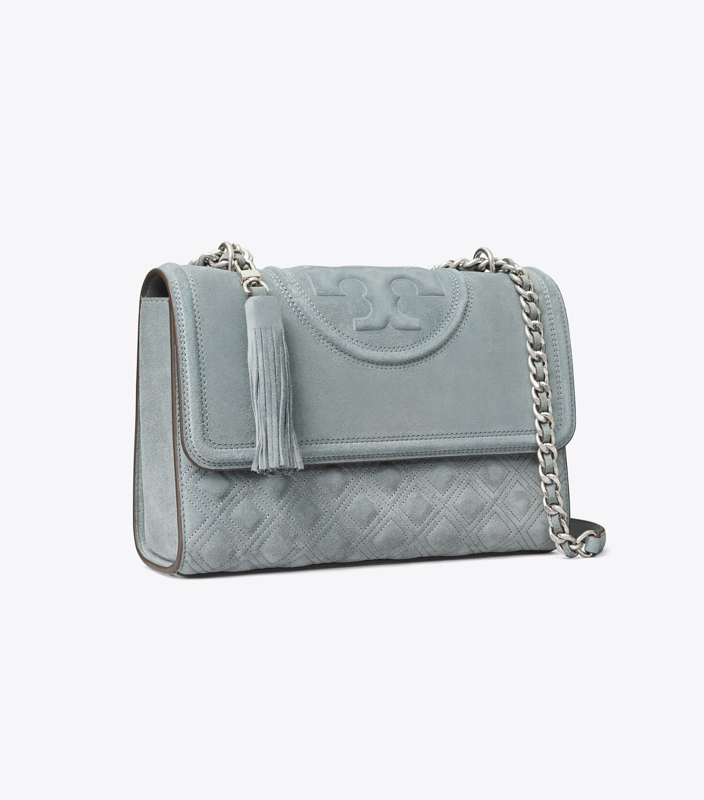 Fleming Suede Convertible Shoulder Bag: Women's Designer Shoulder Bags | Tory Burch | Tory Burch (US)