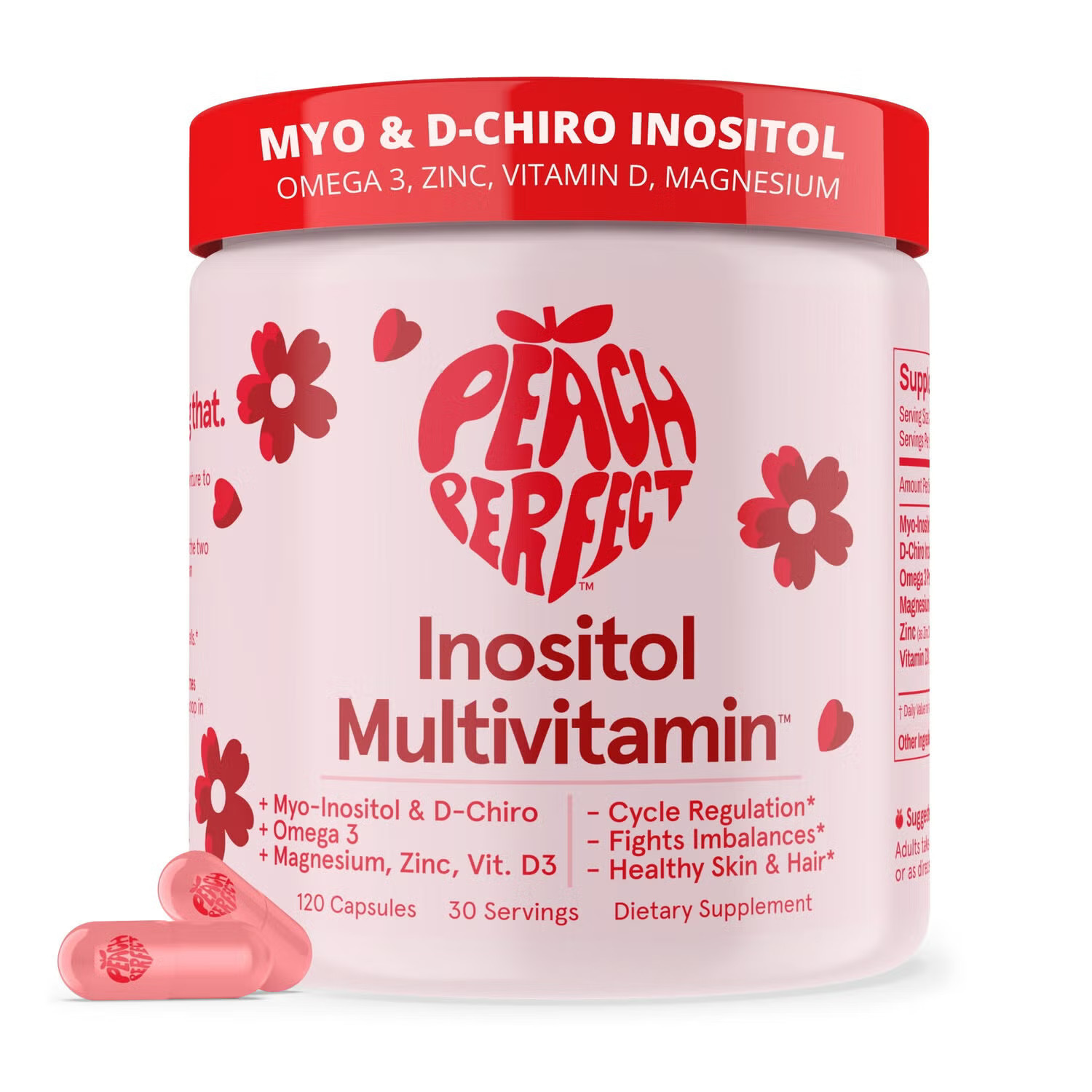 Inositol Multivitamin - 120 Capsules (30 Servings) | GNC