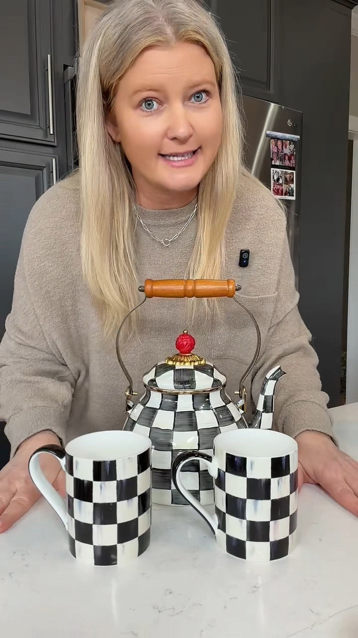 Adding to the Mackenzie Childs collection!
This set is perfect and comes in all colors! #mackenziechilds #teapot #teakettle #tealover #homeaesthetic

#LTKHome #LTKSaleAlert