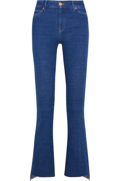 Marrakesh cropped high-rise bootcut jeans | NET-A-PORTER (US)