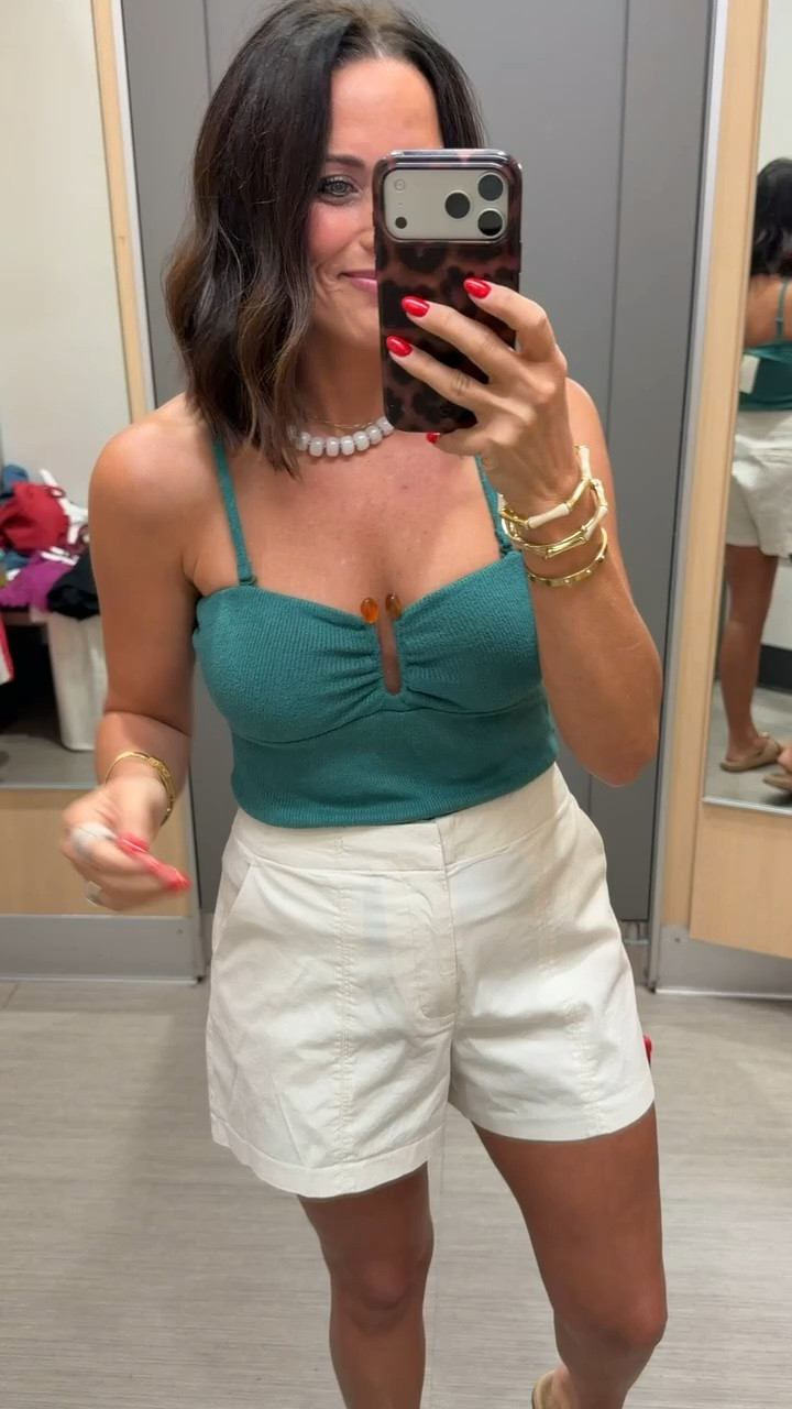 Might be my favorite one. The color is so good for summer.

Size XS, 5’3 for reference

#LTKStyle #LTKFinds #TargetStyle #TargetFashion #TargetFinds #AffordableFashion #SummerStyle #OOTD #EverydayStyle #LTKUnder50